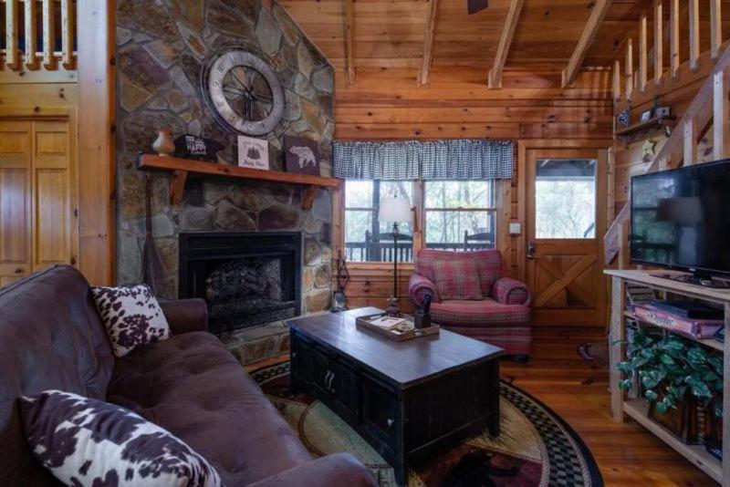 Mountain Time Cabin, Hot Tub, Fire Pit, Fireplace Blue Ridge Exterior foto